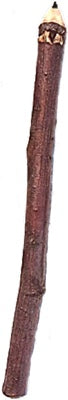 Handmade Apple Wood Twig Pencil, 5-inch No. 2 Graphite