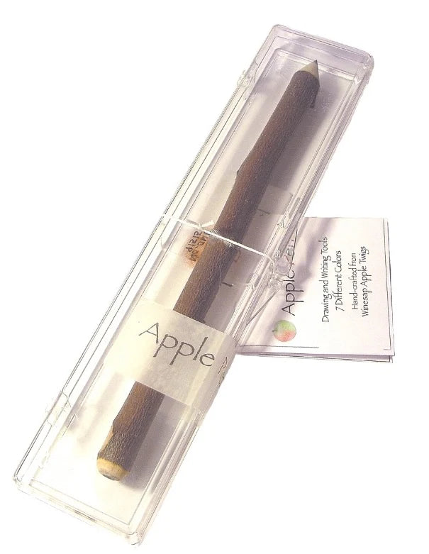 Apple Pencil-Handmade 7" No. 2 Graphite Twig Pencil in Case